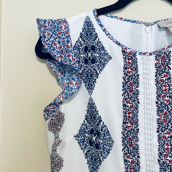 CLOSE-OUT SALE: GORGEOUS Loft Dress Sz XS - Picture 5 of 7